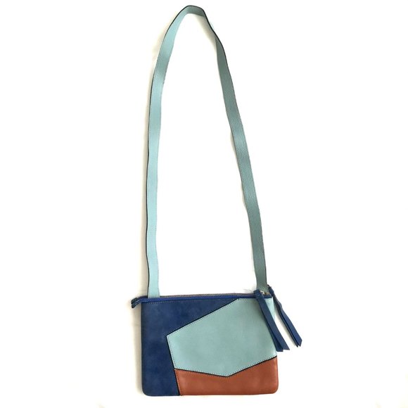 & Other Stories Handbags - & Other Stories Leather Puzzle Crossbody Bag